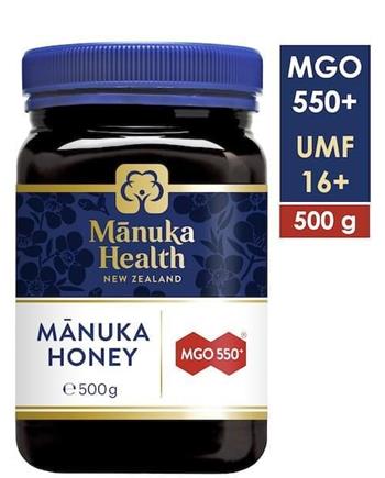 miere de manuka mgo 550 manuka health